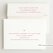 "present perfect" - Birth Announcements in Peony by Megan Davis - FREE Recipient Addressing