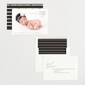 "Nickname Intro" - Birth Announcements in Raven by Olivia Raufman - Assembled