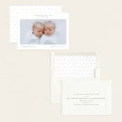 "twin" - Birth Announcements in Cloud by Lori Wemple - Assembled