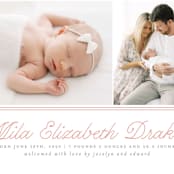 "Byline" - Birth Announcements in Melon by Laura Hankins - Detail