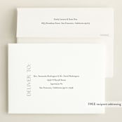 "Close Up" - Birth Announcements in Cotton by Angela Thompson - FREE Recipient Addressing