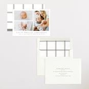 "Menil" - Birth Announcements in Fawn by Megan Davis - Assembled