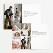 "classic baby" - Birth Announcements in Cement by Sara Hicks Malone - Interior Options