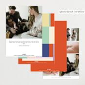 "Punchy" - Birth Announcements in Party by Pixel and Hank - Back of Card Options