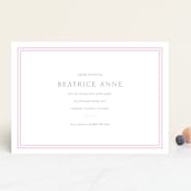 "Frolic" - Birth Announcements in Ballet Slipper by Megan Davis - Front