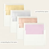 "Frolic" - Birth Announcements in Ballet Slipper by Megan Davis - Envelope Liner Options