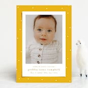 "Blanket" - Birth Announcements in Bee by Lea Delaveris - Front