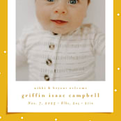 "Blanket" - Birth Announcements in Bee by Lea Delaveris - Detail