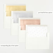 "Blanket" - Birth Announcements in Bee by Lea Delaveris - Envelope Liner Options