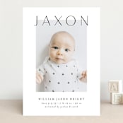 "Lift" - Birth Announcements in Ash by Lehan Veenker - Front