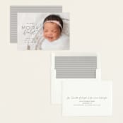 "Type Mix" - Birth Announcements in Ink by Carolyn MacLaren - Assembled