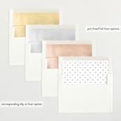 "Simple Statement" - Birth Announcements in Onyx by Erica Krystek - Envelope Liner Options