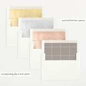 "Tarrytown" - Birth Announcements in Fawn by Megan Davis - Envelope Liner Options