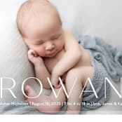 "Frosted Frame" - Birth Announcements in Sugar by Jessica Williams - Detail