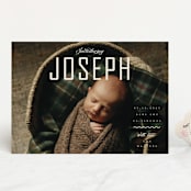"cover" - Birth Announcements in Cream by Vivian Yiwing - Front