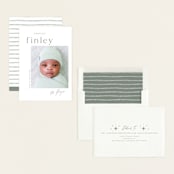 "simplified" - Birth Announcements in Pearl by Summer Winkelman - Assembled