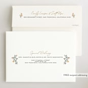 "Spring Gardens" - Birth Announcements in Mojito by Sherley Ferreira - FREE Recipient Addressing
