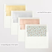"Spring Gardens" - Birth Announcements in Mojito by Sherley Ferreira - Envelope Liner Options