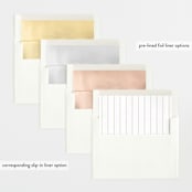 "Crested" - Birth Announcements in Fawn by mo kelley - Envelope Liner Options