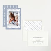 "Baby Frame" - Birth Announcements in Cornflower by Chris Griffith - Assembled