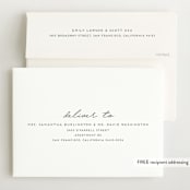 "Special Name" - Birth Announcements in Slate by Shirley Lin Schneider - FREE Recipient Addressing