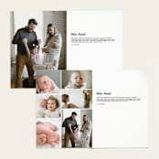 "Boldly Named" - Birth Announcements in Forest by Anna Elder - Interior Options