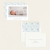 "So Proud" - Birth Announcements in Sky by Carolyn MacLaren - Assembled