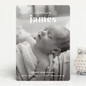 "Introduction" - Birth Announcements in Cloud by Sara Hicks Malone - Front