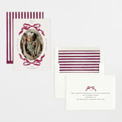 "Gibson" - Birth Announcements in Berry by Pati Cascino - Assembled