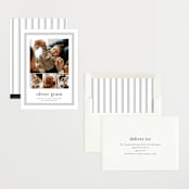 "Classy frame" - Birth Announcements in Cotton by Stacey Meacham - Assembled