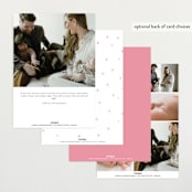 "Bundle of Joy" - Birth Announcements in Gumdrop by Creo Study - Back of Card Options