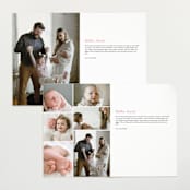 "Bundle of Joy" - Birth Announcements in Gumdrop by Creo Study - Interior Options