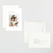 "Minimal Triad" - Birth Announcements in Onyx by Meggy Masters - Assembled