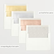"Swoop" - Birth Announcements in Cloud by Jackie Crawford - Envelope Liner Options