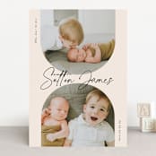 "PALS" - Birth Announcements in Ink by Carolyn MacLaren - Front