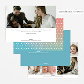 "meet me" - Birth Announcements in Cloud by Snow and Ivy - Back of Card Options
