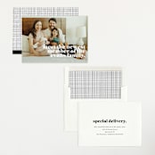 "NEWEST" - Birth Announcements in Cloud by Lori Wemple - Assembled