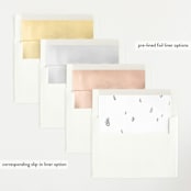 "Woodland wonder" - Birth Announcements in Lichen by Bonnie Davis - Envelope Liner Options