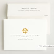 "Modern Floral" - Birth Announcements in Wildflower by Nicole Walsh - FREE Recipient Addressing