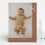 "fresh air" - Birth Announcements in Rust by Stacey Meacham - Front