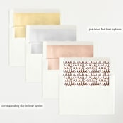 "fresh air" - Birth Announcements in Rust by Stacey Meacham - Envelope Liner Options