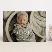 "moondance" - Birth Announcements in Dew by Sara Hicks Malone - Front