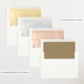 "moondance" - Birth Announcements in Dew by Sara Hicks Malone - Envelope Liner Options