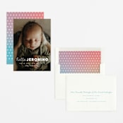 "meet me" - Birth Announcements in Cloud by Snow and Ivy - Assembled
