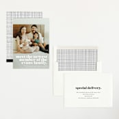 "NEWEST" - Birth Announcements in Cloud by Lori Wemple - Assembled
