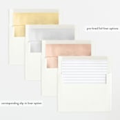 "Love Multiplies" - Birth Announcements in Dusty Blue by Julie Murray - Envelope Liner Options