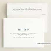 "photo stripes" - Birth Announcements in Steel Blue by Ana Sharpe - FREE Recipient Addressing