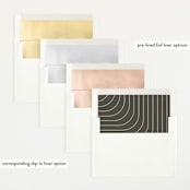 "Simple Photo" - Birth Announcements in Almond by Brianne Larsen - Envelope Liner Options