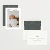 "The Chic Side" - Birth Announcements in Ink by Carolyn MacLaren - Assembled