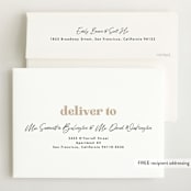 "Dynamic Duo" - Birth Announcements in Cotton by Corinne Malesic - FREE Recipient Addressing
